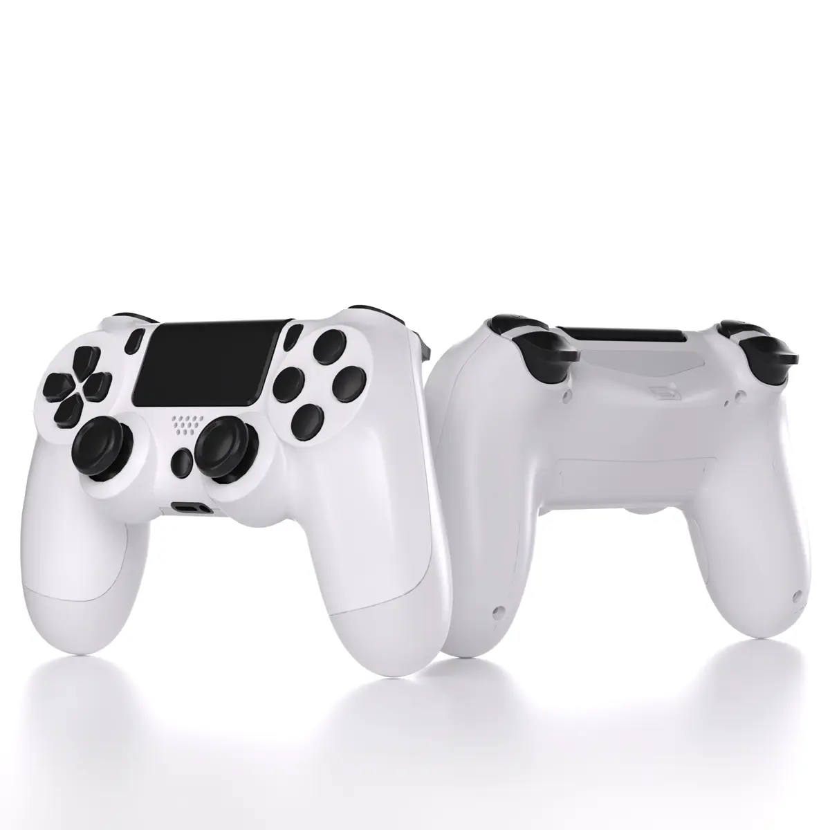 Wireless Controller for PlayStation4/PC, Dual-Vibration Gamepad with Built-in Battery, Compatible with PS4/PS4 Slim/PS4 Pro