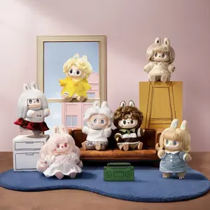 POP MART LABUBU The Monster Vintage Hair Salon Series Vinyl Plush Blind Box