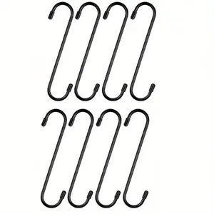 Brake Caliper Hangers,Brake Caliper Hooks with Rubber Caps for Reduce Suspension Work Damage to Brake Hoses (2/4/8pcs, Black/Blue)