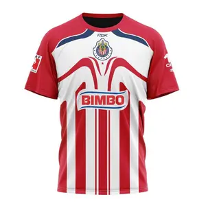 Personalized LIGA MX Chivas Guadalajara Shirt 3D Retro 2006 Home Kits All Print