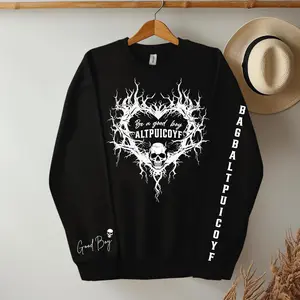 BAGBALTPUICOYF Crewneck, Morally Grey Dark Romance Sweatshirt,  Good Boy Hoodie, Bookish Sweater Shirt, Booktok Merch
