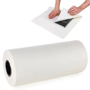 IDL Packaging 18" x 1800' SatinPack Tissue Paper Roll, 20 Basis Weight, French Vanilla Color, USA-Made - Acid-Free Decorative Tissue Paper for Packaging Clothing, Gift Wrapping, Art Projects, Crafts