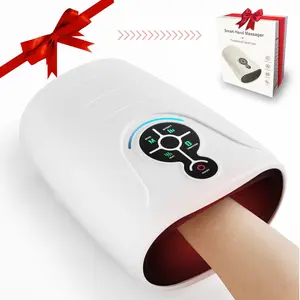 Hand Massager - Cordless Hand Massager with Heat and Compression for Arthritis and Carpal Tunnel, Gifts for Women(White)