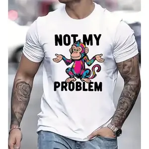 Trendy Letter Print Oversized Graphic Tee Comfort Soft Breathable Fashion Top Best Gift For Him Her Lover Family Friends Valentine's Day Gift