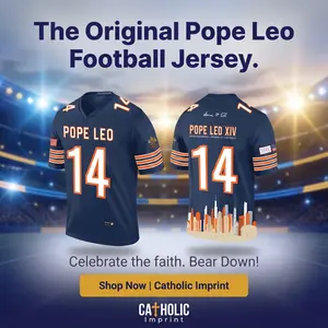 Pope Leo Football Playoff Jersey