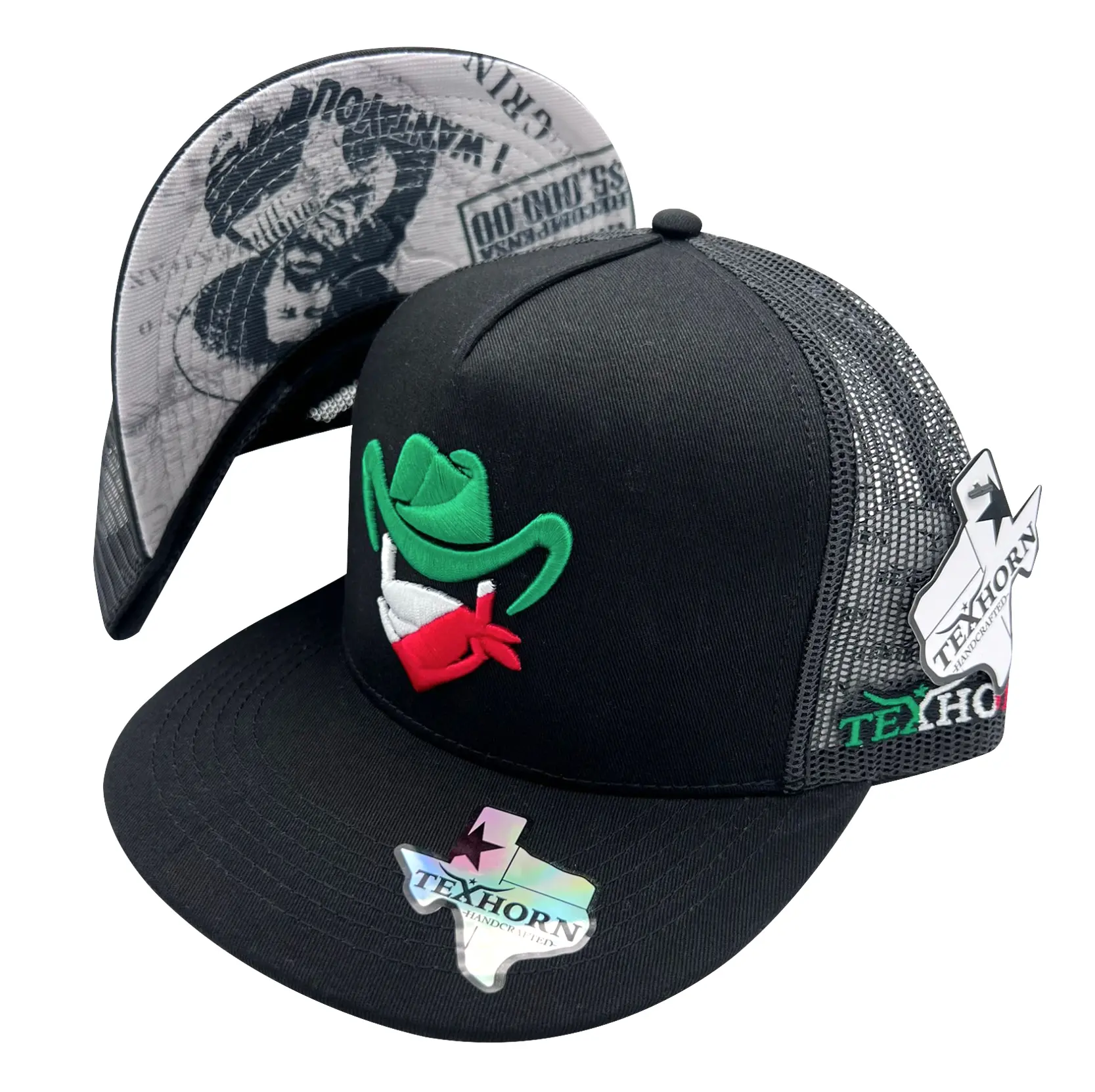 El Machete  TEXHORN Cap w/ Pancho Villa