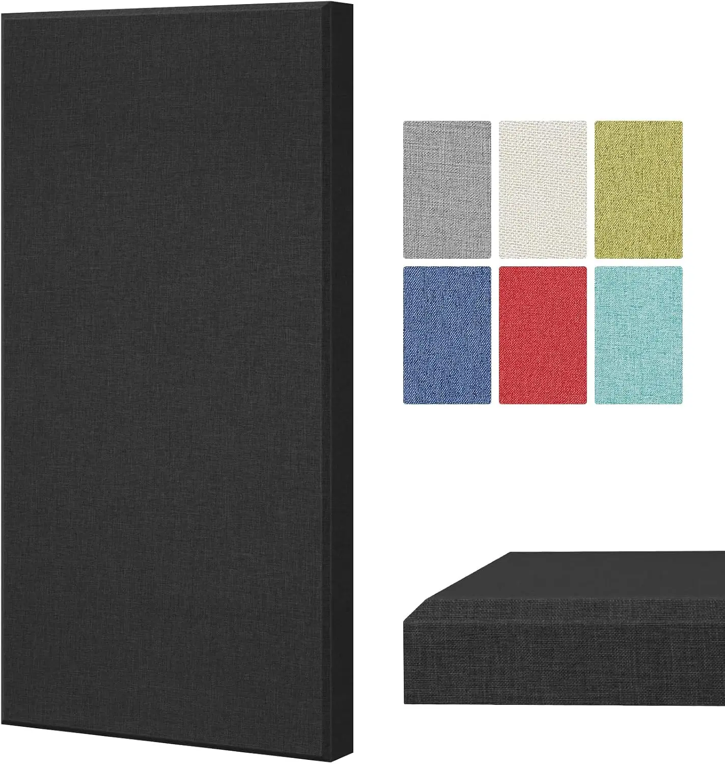 TONOR Large Fiberglass Acoustic Panels, 39.4" x 19.7" x 1.6" Sound Proof Panels for Walls, Acoustic Panels Sound Absorbing for Interior Wall Decor for Studios, Living Room, Theater