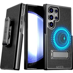 Samsung Galaxy S24 Ultra Magsafe Holster Phone Case With Belt Clip