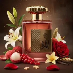 Izarat Eau de Parfum 100 ml - Delicate Jasmine Fragrance with Litchi Red Currant & Lily Notes - Soft Fresh Feminine Perfume