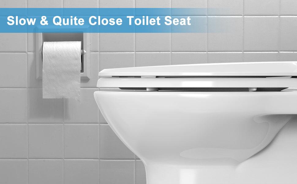 GARVEE Elongated Toilet Seat with Toddler Seat Built in GARVEE Elongated Toilet Seat with Toddler Seat Built in