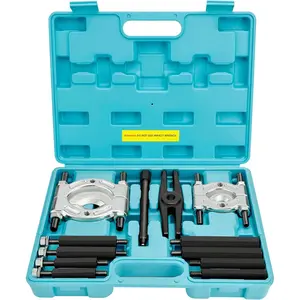 Bearing Puller Set, 5-ton Capacity Heavy Duty Flywheel Separator Tool, 2" and 3" Splitter Remove Bearings Kit, Gear Puller, Storage Case Included