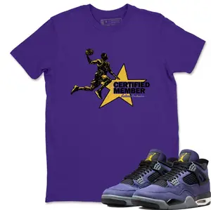 Lakeshow 4 Shirt, Lakeshow 4 Outfit Shirt, Sneaker Matching Graphic Tee, 100% Cotton Unisex T-Shirt, Casual Streetwear Style