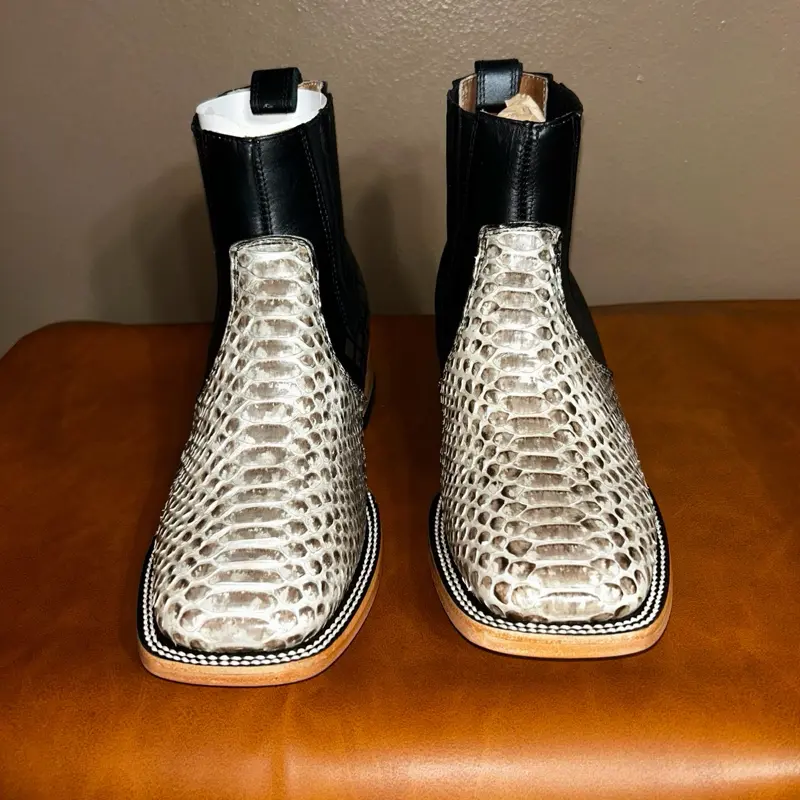 Exotic Python Boots