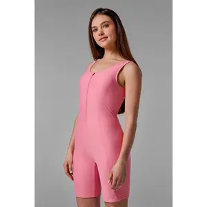 Women's Palm Plaza Knee Length Swimsuit | Flamingo Pink