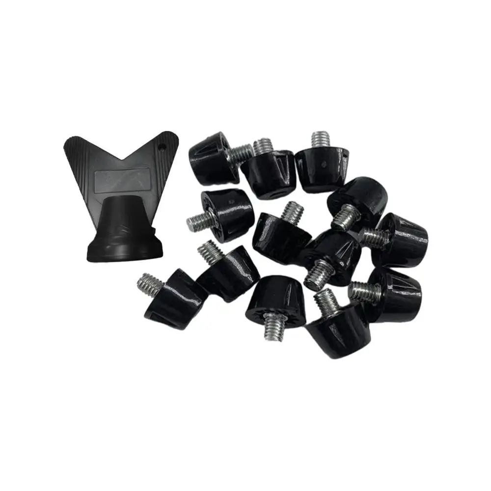12x Football Boot Spikes Thread Screw 5mm Dia  Turf Soccer Boot Cleats