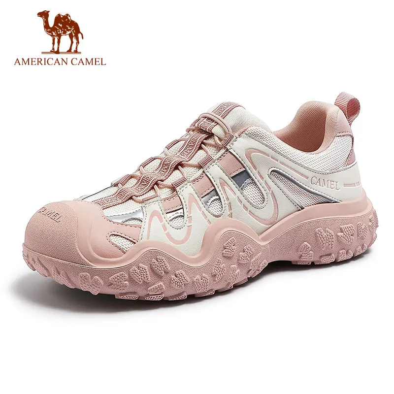 Camel CT Modern Women's Hiking Shoes - Breathable Trail Running Sneakers for Summer Hiking, Trekking, Durable Outdoor Hiking, Hiking Style Shoes