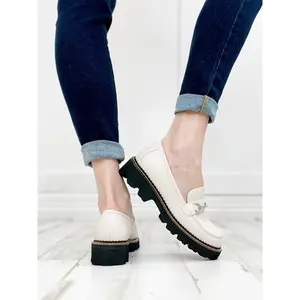 Corkys Brownie Point Loafers in IVORY