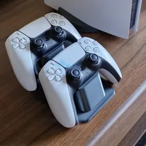 PS5 Controller Dual Stand for Enhanced Gaming Experience with Secure Grip and Easy Access to Buttons