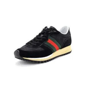 Pre-owned Gucci Men's Re-Motion Sneakers GG Canvas and Suede by Rebag