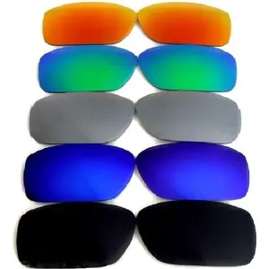 Galaxy Replacement Lenses for Oakley Fuel Cell Sunglasses 5 Color Pairs Polarized 100% UVAB with Anti-Reflective and Impact Resistance GREAT GIFTS