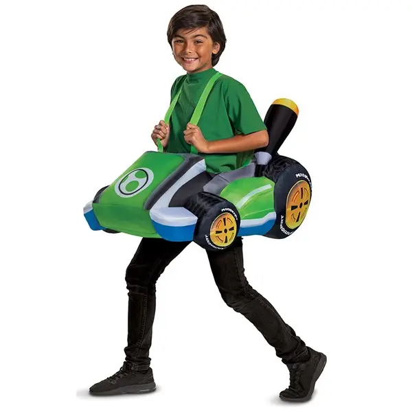 Kids Inflatable Yoshi Kart Costume
