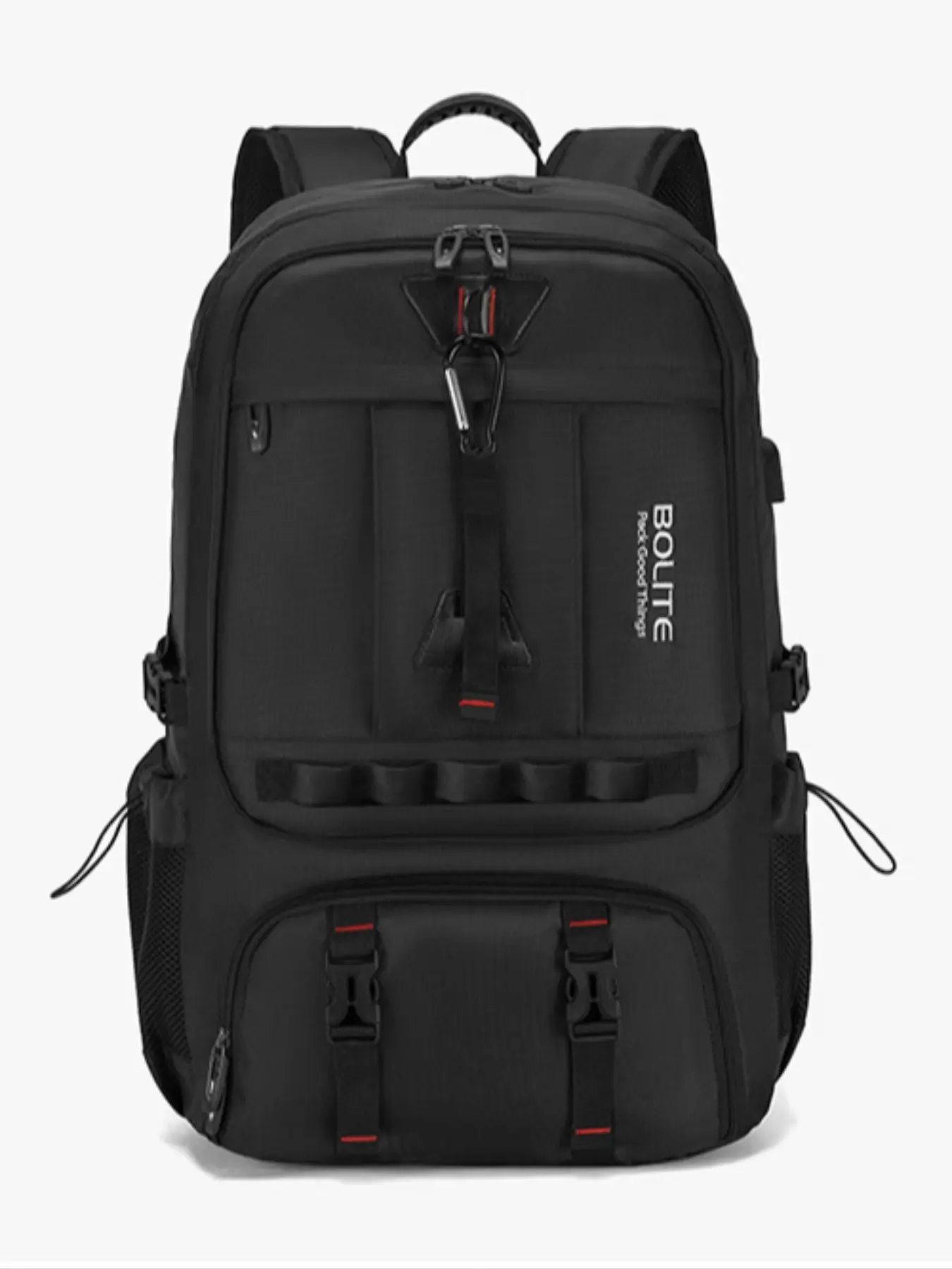 Multifunctional Expandable Durable Molle Backpack, 17 Inch Laptop Bag, Backpack for Laptop, Outdoor Travel Large Capacity Multi-Pocket Shoulder Bag, Casual Style, Travel Backpacks