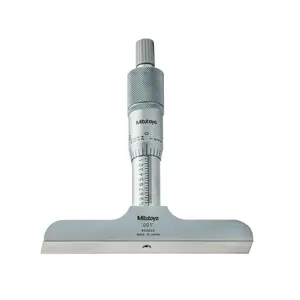 Mitutoyo  0-1 in. Depth Micrometer with 4 in. Base