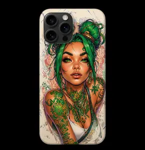 Tattooed Beauty Custom iPhone Case