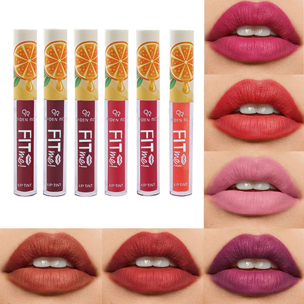 6-Piece Liquid Lipstick and Gloss Set for Women - 24-Hour Long-Wear Matte Lipstick Collection