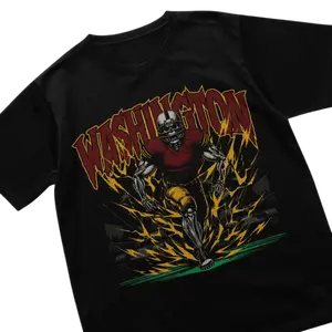 Washington Football Vintage Tee, Football Team Shirt, Commanders  Skeleton Shirt, Football Shirt, Vintage Graphic Tee, Unisex T-Shirt, Gift For Men, Top Menswear Streetwear
