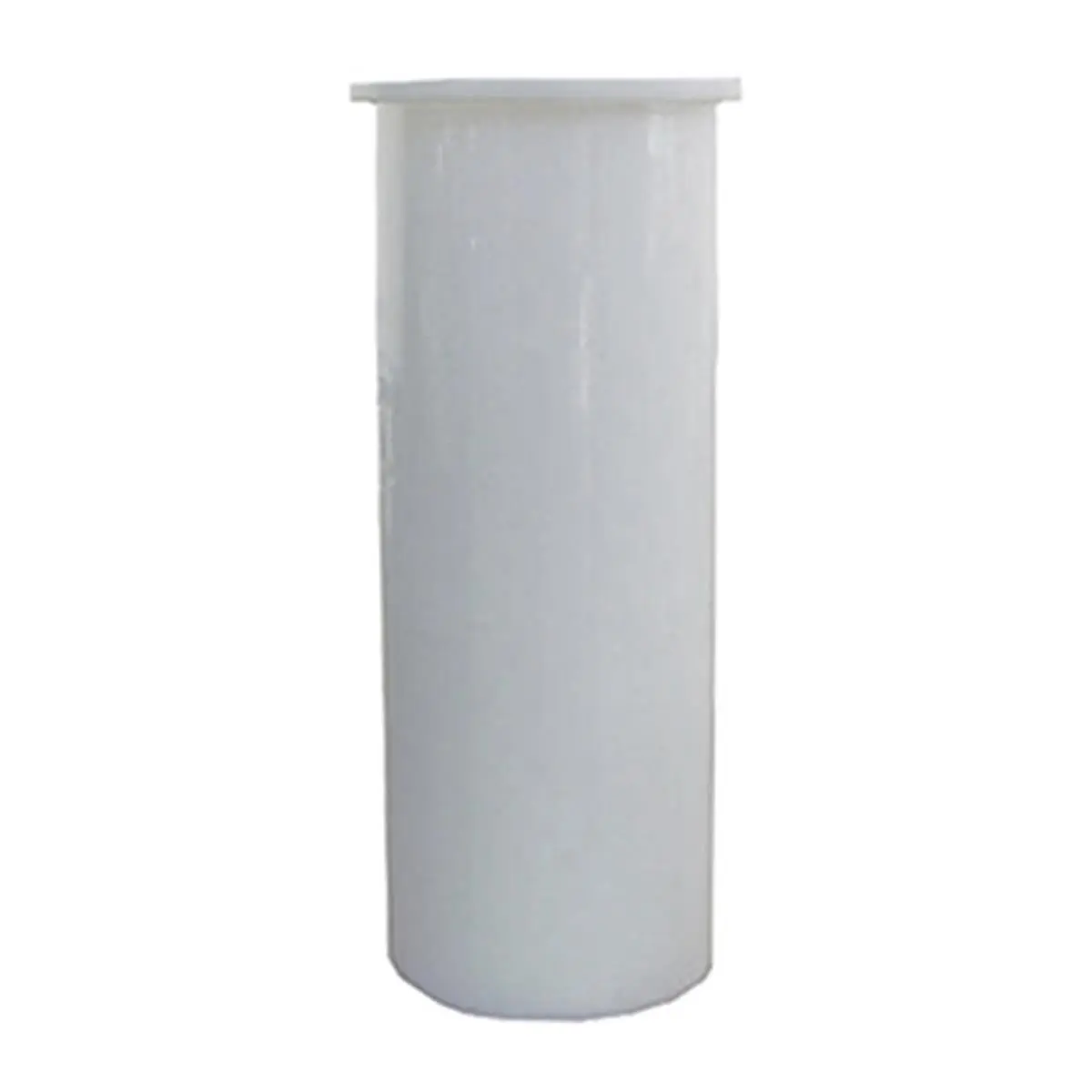 Larsen Supply 03-4305 PVC Flanged Kitchen Drain Tail piece- White - 1.5 O.D. x 8 in.
