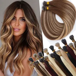 50G/Pack Nano Ring Hair Extensions Remy Human Hair Extension Nano Bead Tip Nano Rings for Natural Look and Volume  1G/S