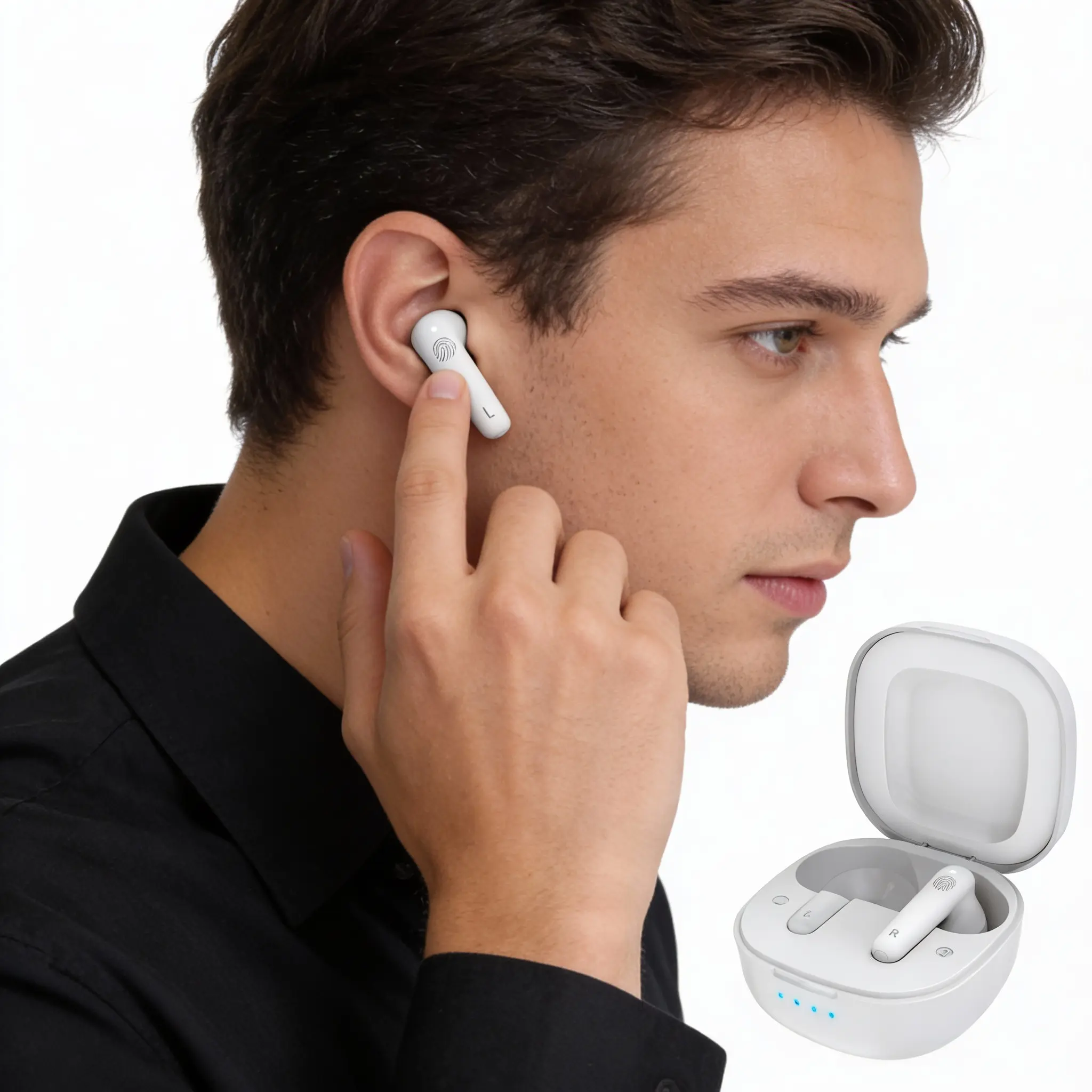 Sound Clarity：Your Invisiable Skin Friendly Companion Delivering Crisp Natural Audio for Every Daily Moment from Casual Conversations to Favorite Music Sessions