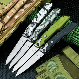 8 styles of durable folding knife, Colt II, 440C blade, nylon wave fiber handle, camping/outdoor EDC pocket tool