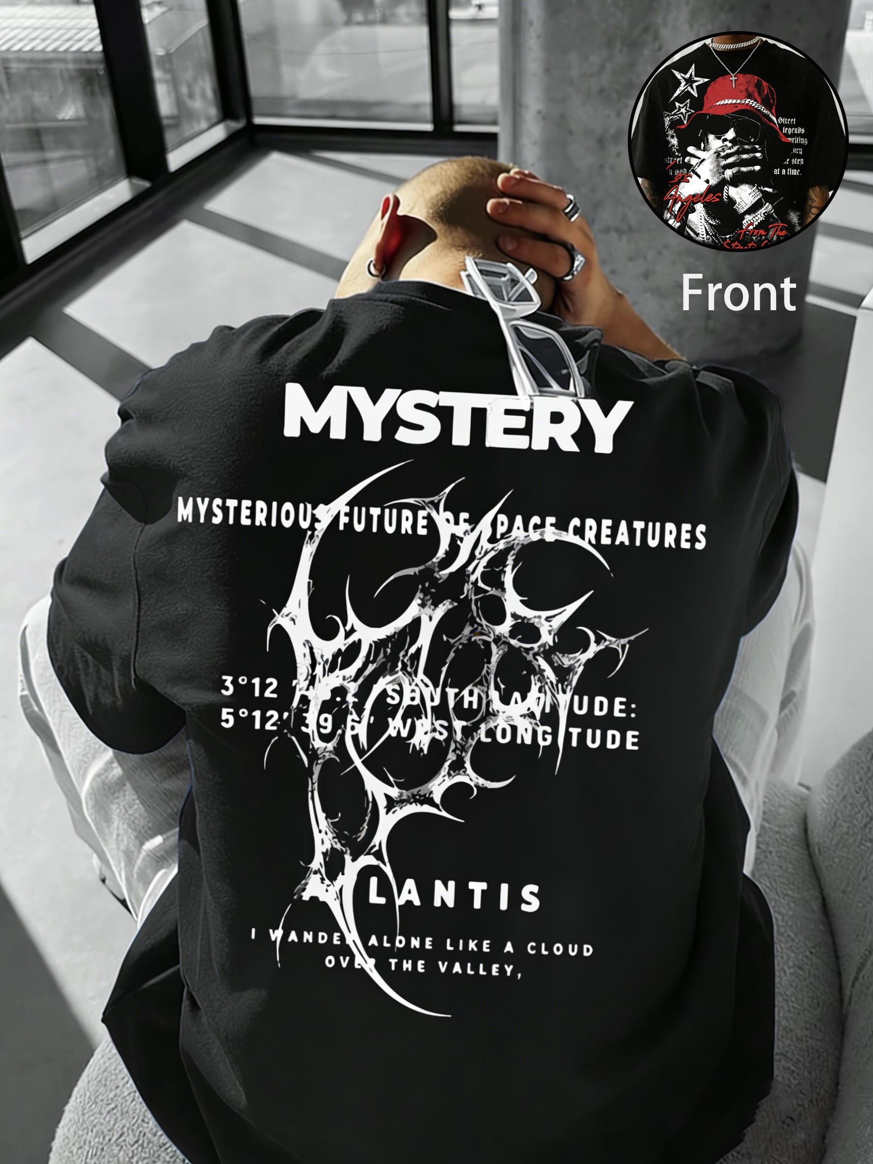 Unisex Y2K 3-pack: oversized T-shirts with hip-hop prints; retro gang-style loose short-sleeve men’s T-shirt; back print T-shirt with a large graphic. Perfect for summer trends, parties, hip-hop venues, and home wear.