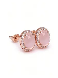 Silver Color 925 Lapis Lazuli Earrings, Full Diamond Inlay, Elegant Luxury Design, Unique High-End Style, Women's Fashion Jewelry