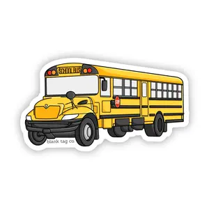 Blank Tag Co.® School Bus Waterproof Sticker