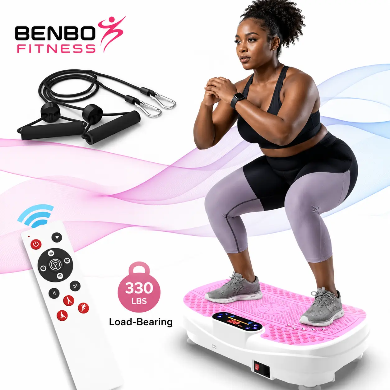 Vibration Plate Fitness Platform Exercise Machine,Sport  for Gym Home Office