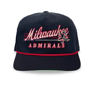 Milwaukee Admirals Snapback: Navy