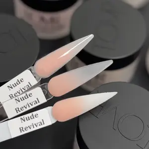 Take Over Advanced Shimmer Acrylic Nail Powder - Nude Revival, Shimmer-Effect Powder Form for Nail Extensions (Beauty & Personal Care)
