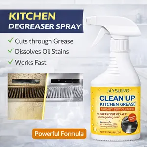 Jaysuing Kitchen Grease Cleaner Spray – Heavy Duty Stove & Range Hood Degreaser