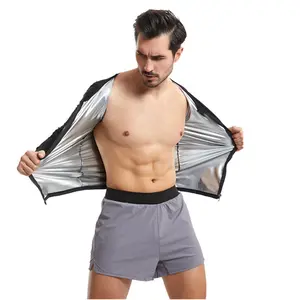 Lightweight Thermal Lock Sauna Jacket | Men's Workout Sweat Enhancing Gym Jacket
