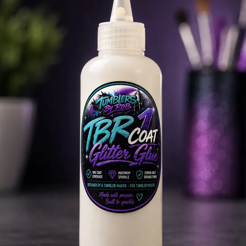 TBR 1 Coat Glitter Glue 4oz