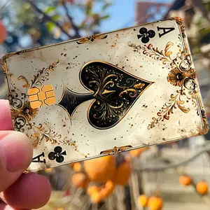 Vintage A Credit Card Sticker Used for EBT, Transportation, Keys, Credit Cards, Debit Cards, Card Skins, Protect Bank Cards, No Bubbles, High Quality, Suitable for Small Chip Cards