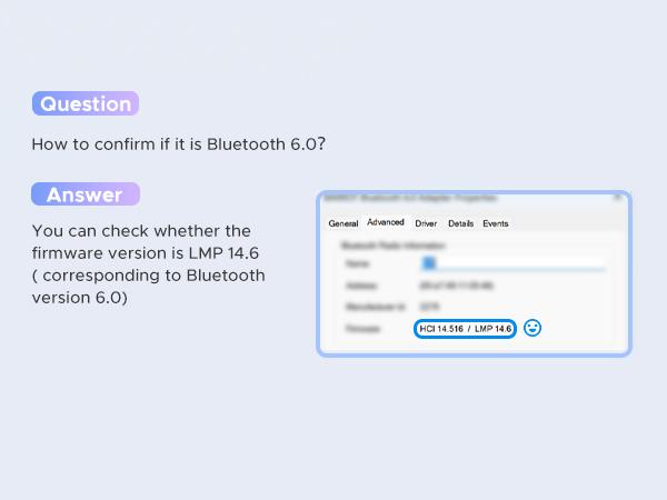 UGREEN USB Bluetooth Adapter for PC - Bluetooth 6.0 Dongle Receiver, Plug and Play, Supports Windows 11/10/8.1/7 for Desktop, Laptop, Keyboard, Mouse, etc,2Pcs