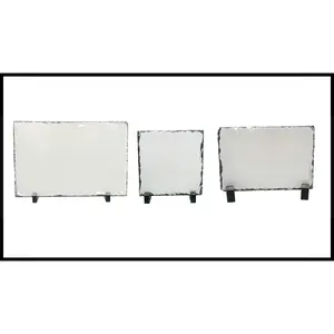 Sublimation Rock Slate Picture | Glossy White Finish | Sublimation Blanks