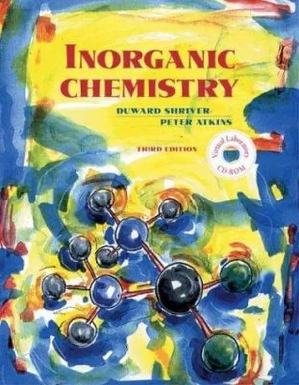 USED Book - Inorganic Chemistry, Third Edition w/CD by Duward Shriver (Hardcover) - english