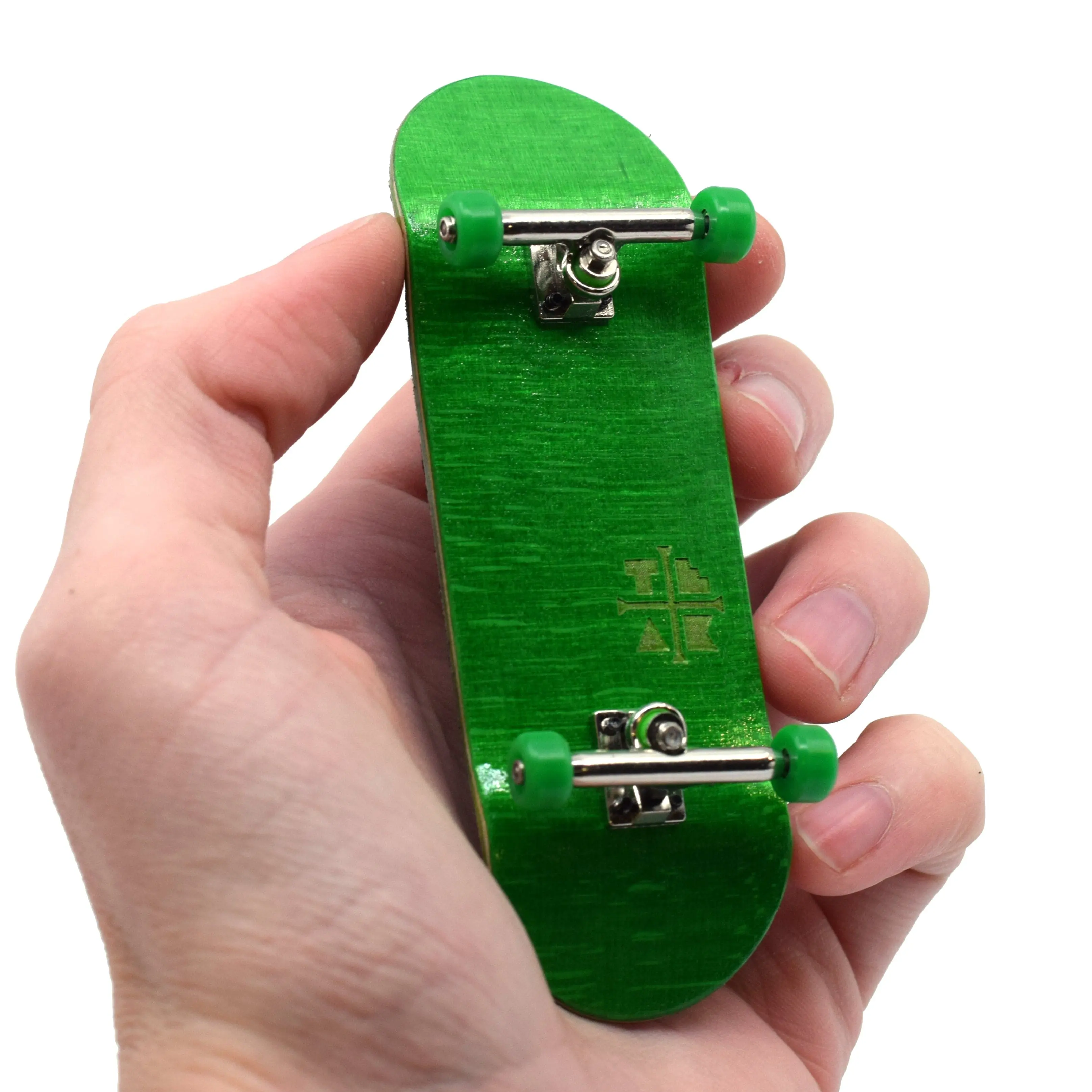 32mm Prolific Gen2 Fingerboard Complete - "Four Wheel Clover" Colorway - Gen2 Prodigy Trucks + Pro Duro Bubble Bushings
