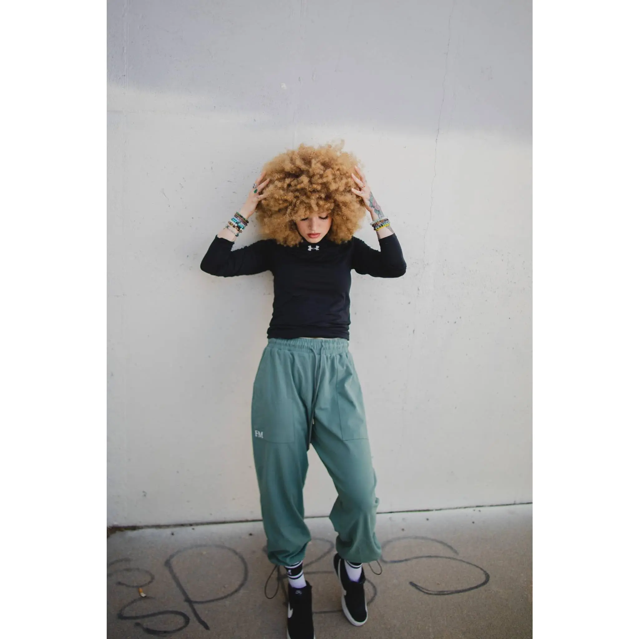 Courageous Sweatpants Teal