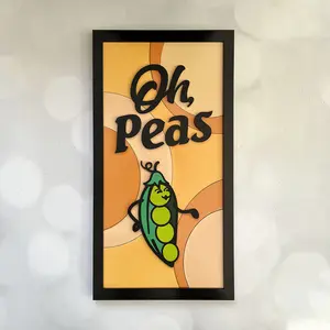 Oh Peas Kitchen Sign
